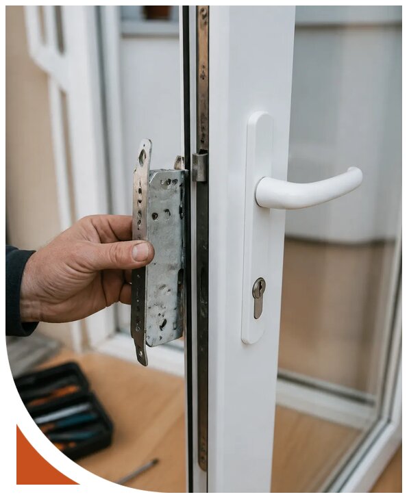 Ремонт замка пластиковой двери в Сердобске от 2528 р. | Разлок-Срд